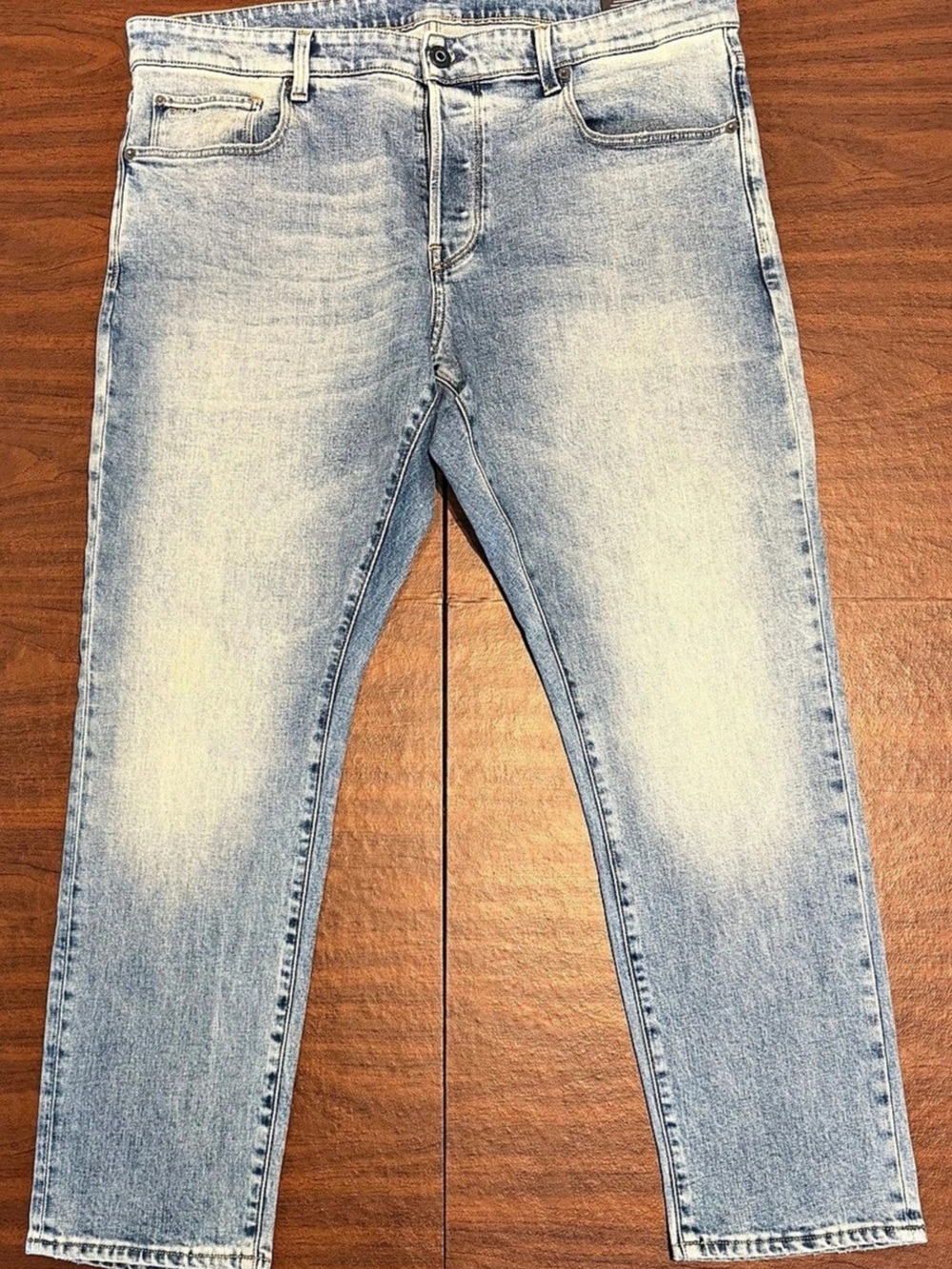 G-Star RAW 3301 Straight Tapered Men's Jeans Blue Waist 36 x Length 30 Like New